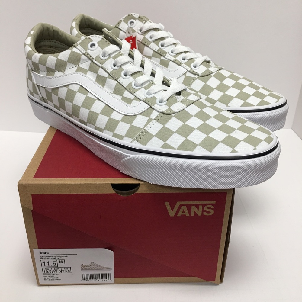 Vans Ward checkered size men’s 11.5